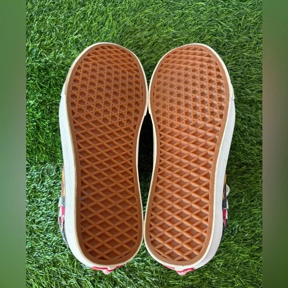 Vans Old Skool Leopard Print, Checked, and Rose True White-Size: 9(M) 10.5(W) - Picture 10 of 11